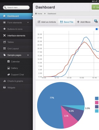 Product display image 1: iPad portrait